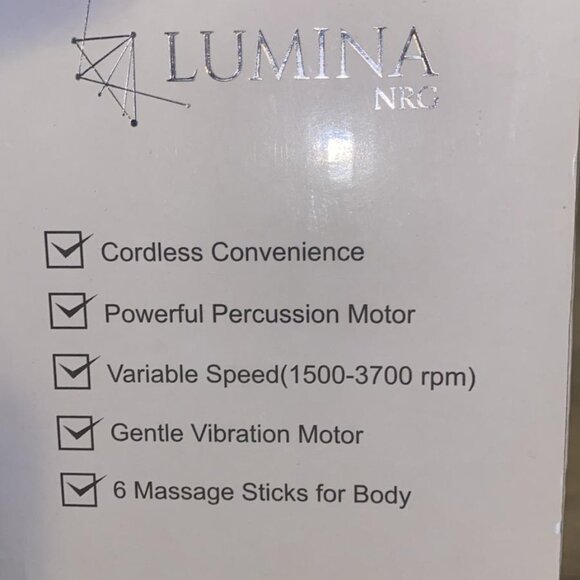 Deep Tissue Body Massager - Hammer NRG - Lumina NRG2 - Picture 6 of 11